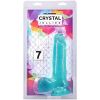 Doc Johnson Crystal Jellies 7 Inch Realistic Cock with Balls — фото 3