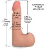 Doc Johnson The Realistic Cock ULTRASKYN 7 Inch with Balls — фото 11