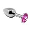 Alive Mini Metal Butt Plug Pink — фото 1