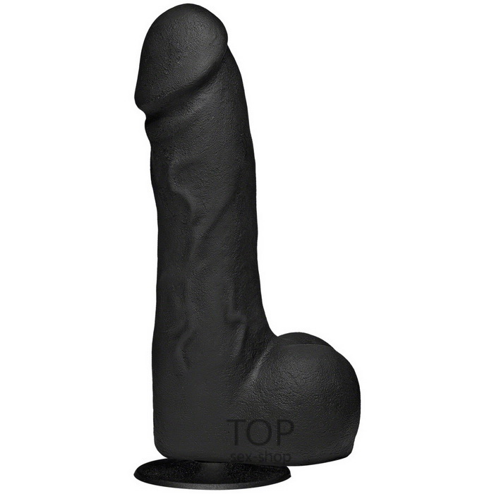 Doc Johnson Kink The Perfect Cock 7.5 inch With Removable Vac-U-Lock Black