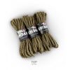 Джутова мотузка для Шибарі 8 м сіра Feral Feelings Shibari Rope — фото 2