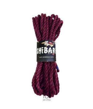 Джутовая веревка для Шибари 8 м фиолетовая Feral Feelings Shibari Rope