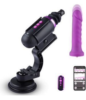 Мини секс-машина Hismith Mini Capsule Sex-Machine with Strong Suction APP