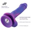 Hismith Purple Silicone Dildo with Vibe — фото N4