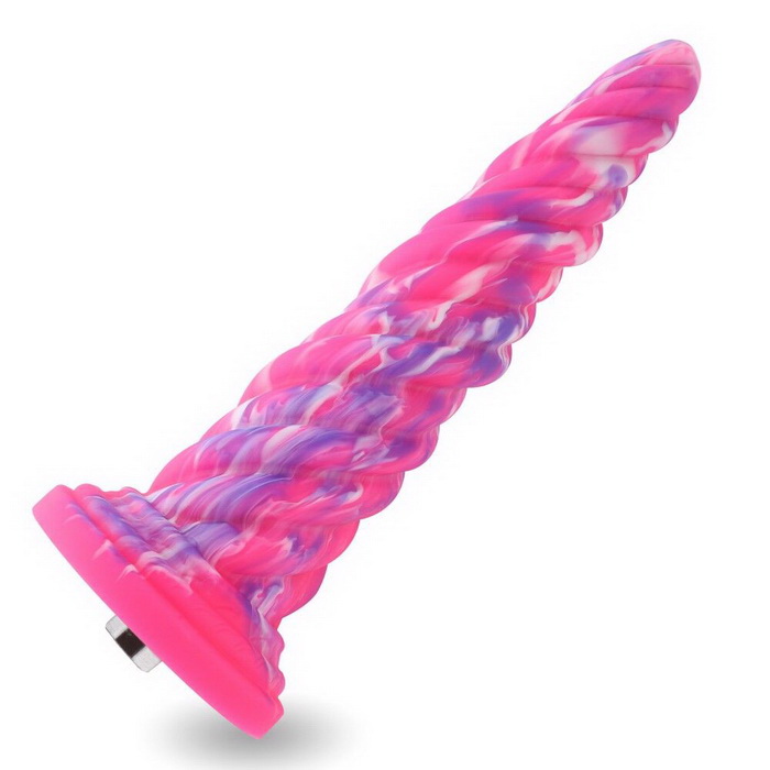 Hismith Silicone Dildo rose Monster Series