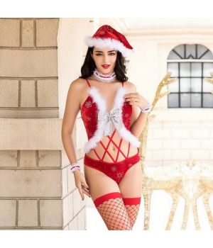 Эротический новогодний костюм JSY “Волнующая Санта”