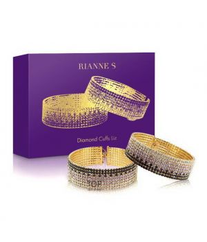 Лакшери наручники-браслеты с кристаллами Rianne S Diamond Cuffs