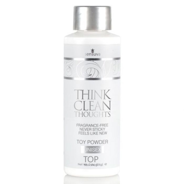 Sensuva Think Clean Thoughts Toy Powder