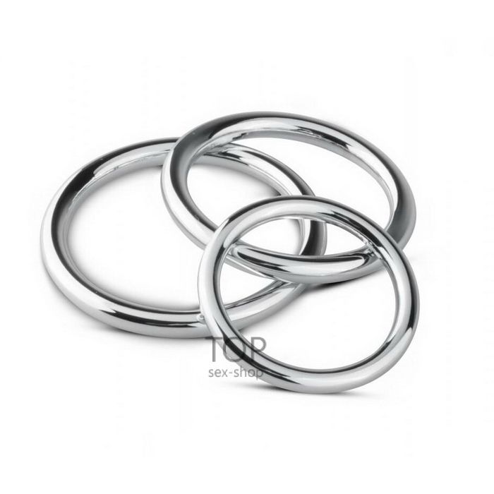 Sinner Gear Unbendable Cock/Ball Ring & Glans Ring Set