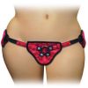Sportsheets Plus Red Lace w/Satin Corsette Strap On — фото N1
