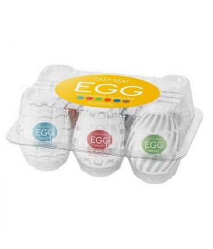 Набор яиц-мастурбаторов Tenga Egg New Standard Pack 6 яиц