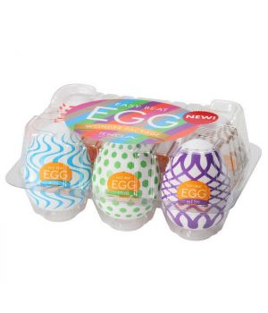 Набор яиц-мастурбаторов Tenga Egg Wonder Pack