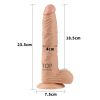 Lovetoy Real Extreme Dildo 9.5'' (350042) — фото N8