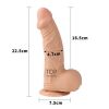 Lovetoy Real Extreme Dildo 9" (350043) — фото N2