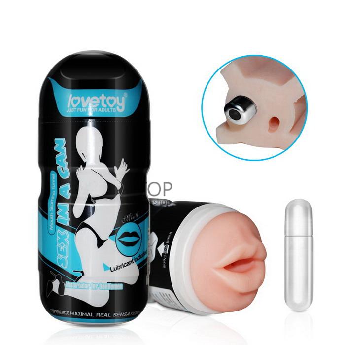 Lovetoy Sex In A Can Vibra Mouth Stamina Tunnel