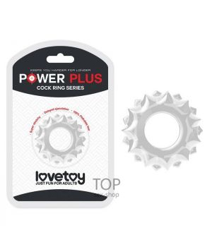 Lovetoy POWER PLUS Cockring Clear