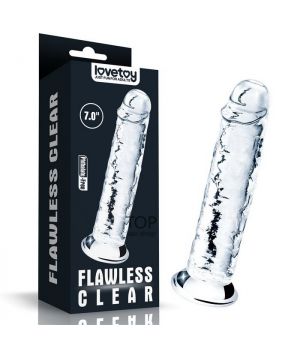 Lovetoy Flawless Clear Dildo 7''