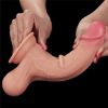 Lovetoy Sliding Skin Dual Layer Dong Whole Testicle 8.5'' — фото N11