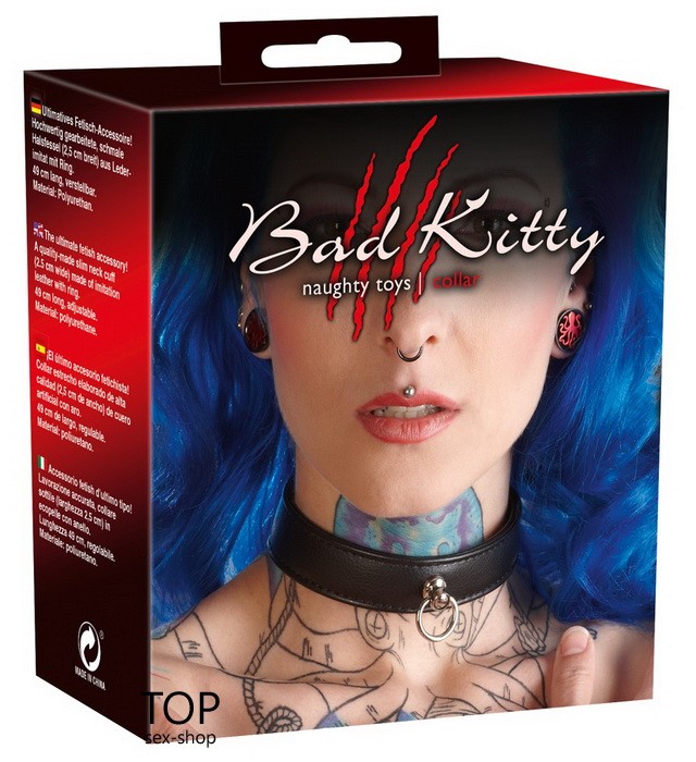 Bad Kitty collar black
